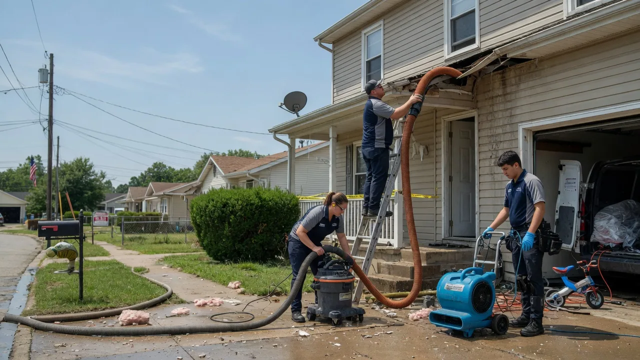 Water Damage Restoration in Adrian, PA near me